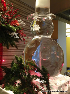 Christmas Ice Sculpture