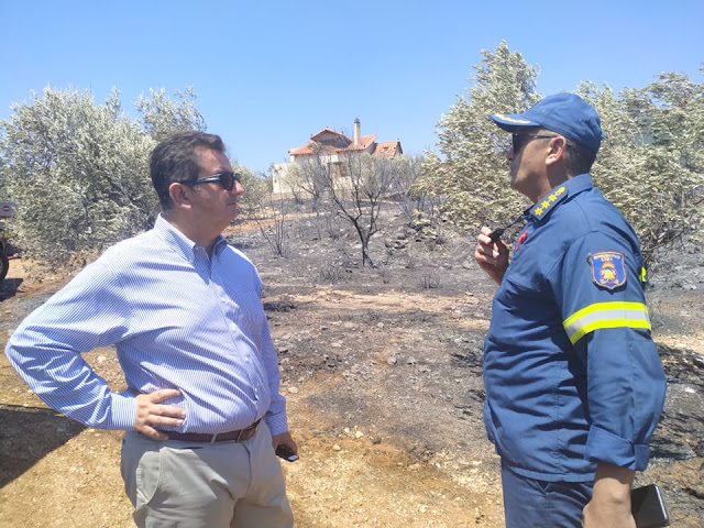 Πυρκαγιά στην Αργολίδα - Υπο έλεγχο η κατάσταση - Παραμένουν όλες οι δυνάμεις για τυχόν αναζωπύρωση Πυρκαγιά στην Αργολίδα - Υπο έλεγχο η κατάσταση - Παραμένουν όλες οι δυνάμεις για τυχόν αναζωπύρωση