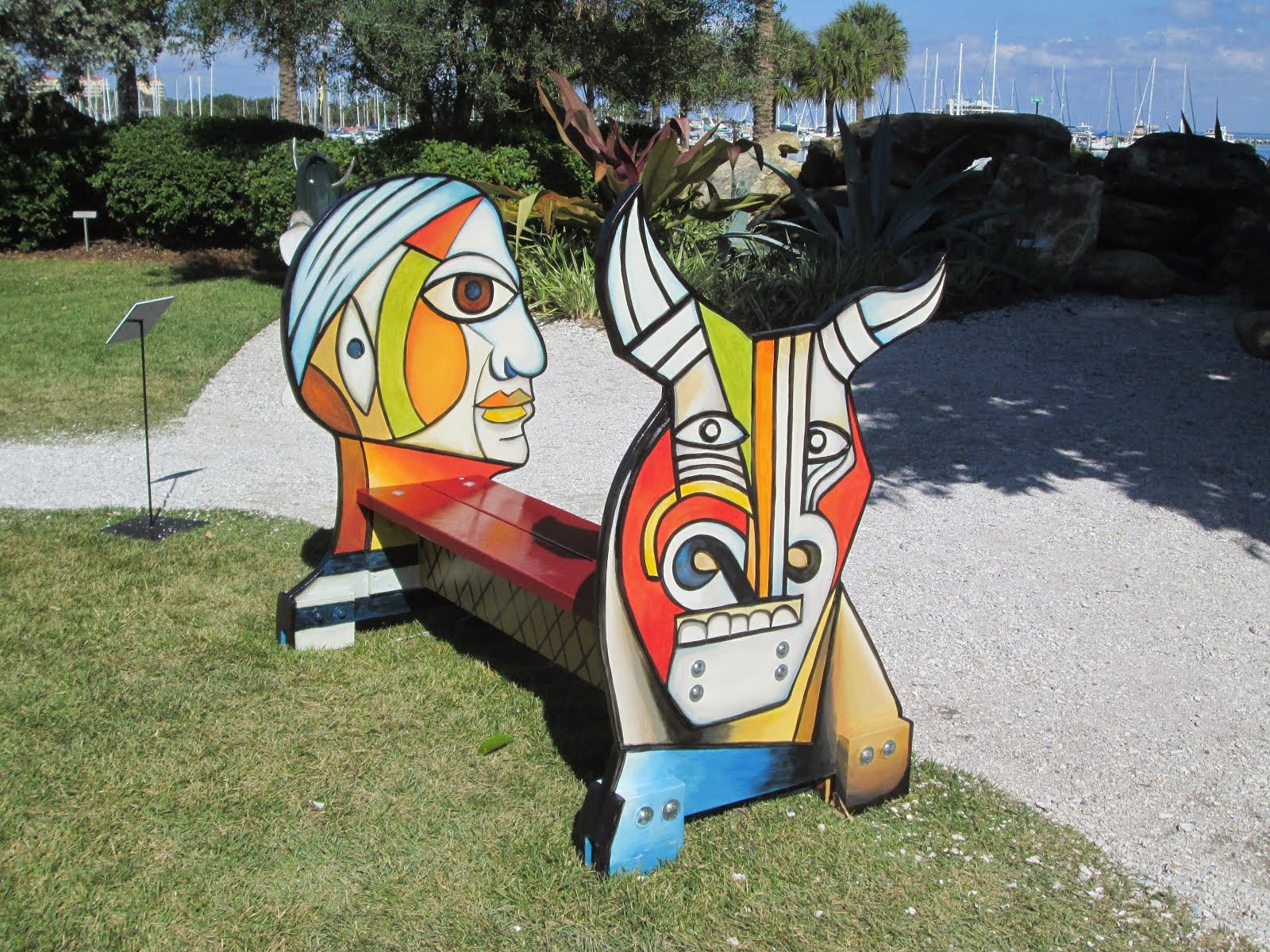 Picasso Bench at Dali
