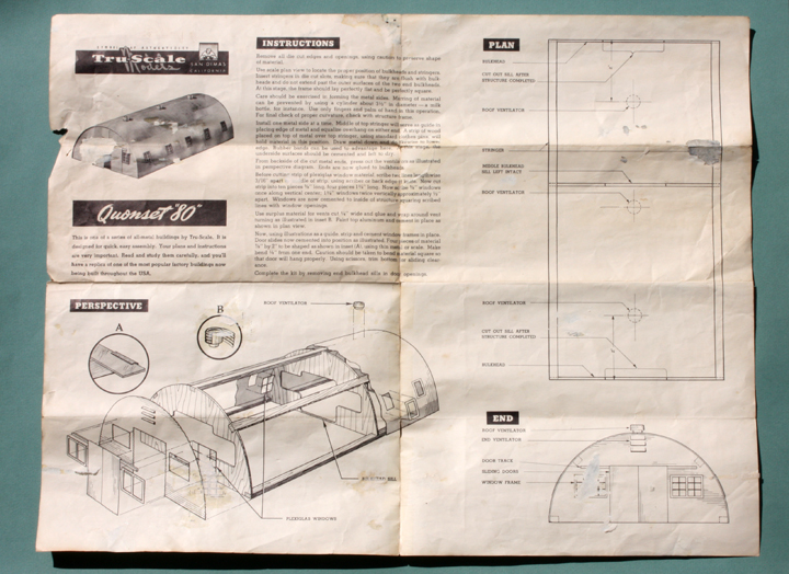 modeling the SP Building a Quonset hut machine shop