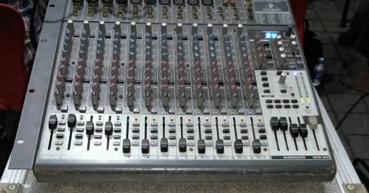 Mengenal fungsi mixer audio dan bagian bagiannya | Mengenal fungsi