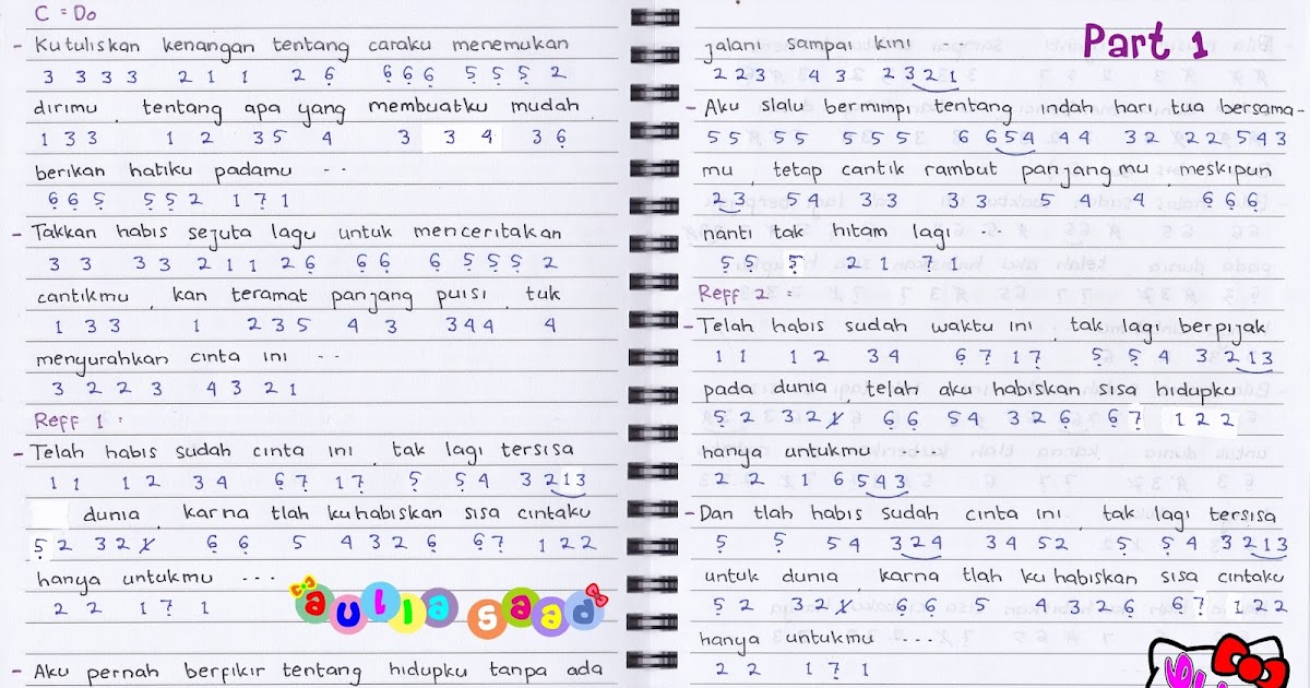 Gaya Terbaru 38 Surat Cinta Untuk Starla Chord Gaya Terbaru 38 Surat Cinta Untuk Starla Chord