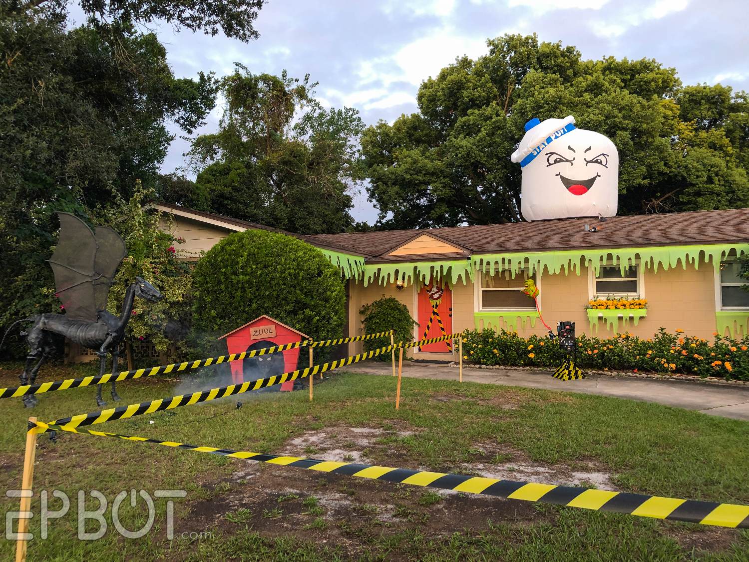 EPBOT: Our Ghostbusters Halloween Decorations: Full Reveal!