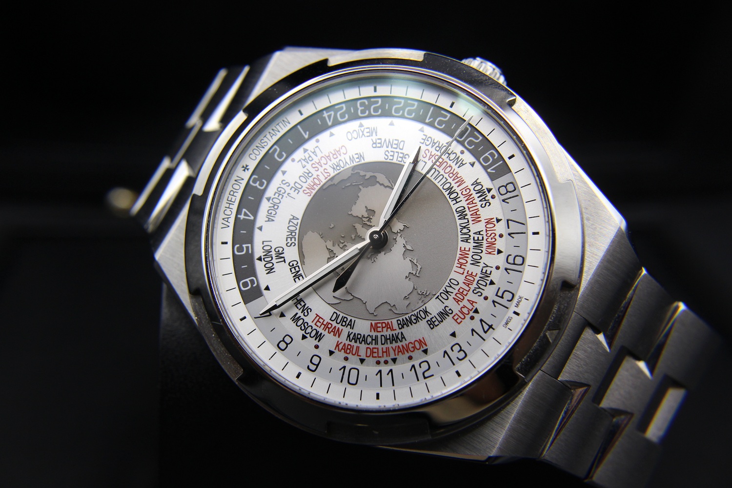 Jual Beli Jam Tangan Mewah Second Original Jam Tangan Bekas Original Arloji Bekas Original For Sale Vacheron Constantin Overseas World Time Fullset 2019 Under Warranty