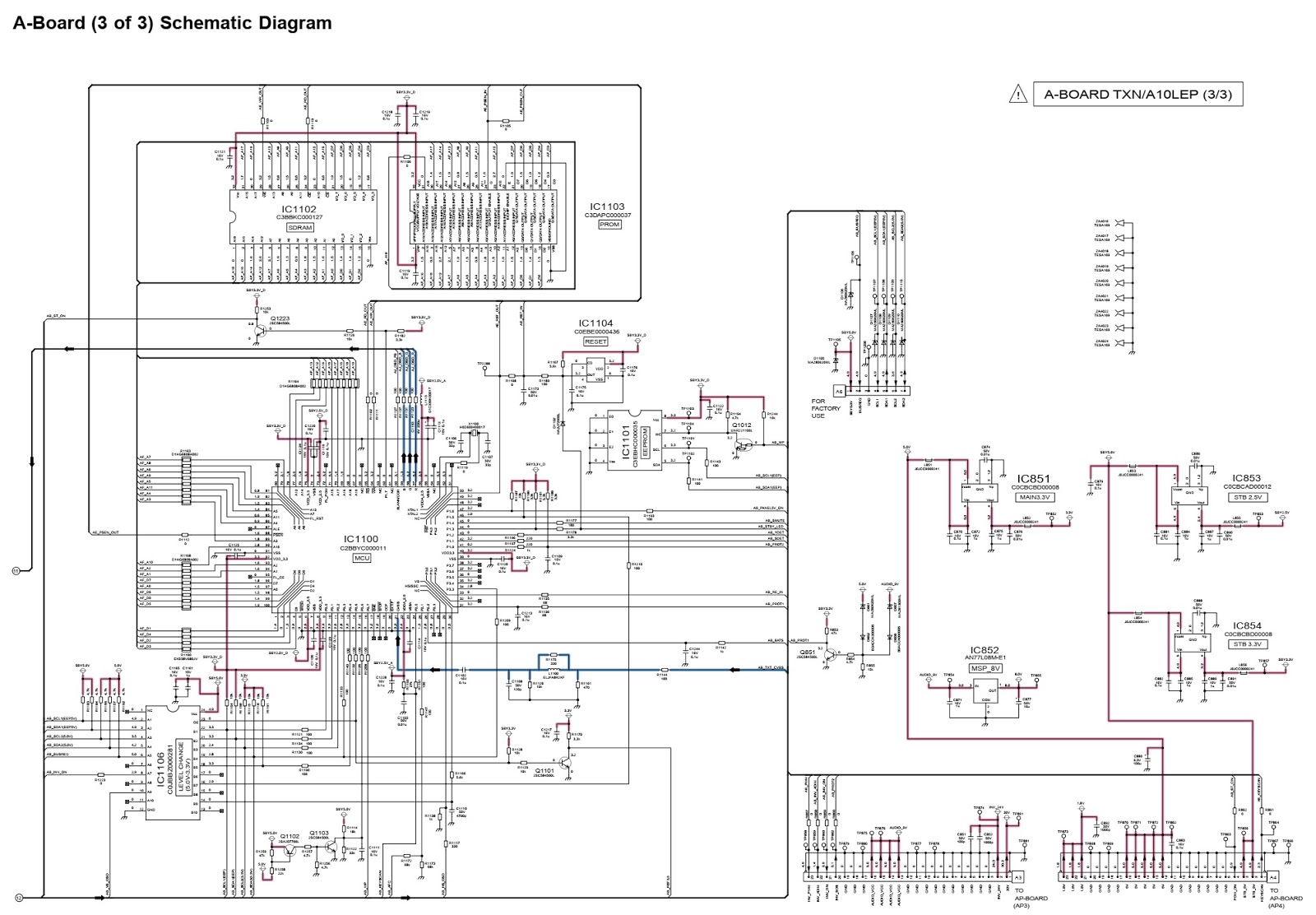 Panasonic Schematic Diagram Circuit