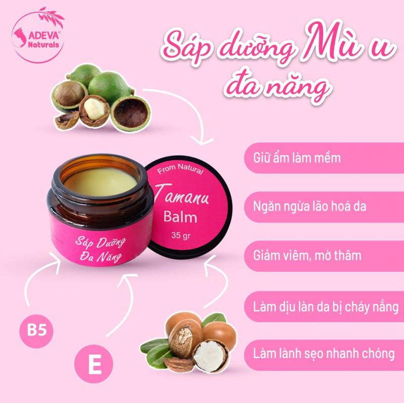 SÁP MÙ U ĐA NĂNG TAMANU BALM – ADEVA NATURALS