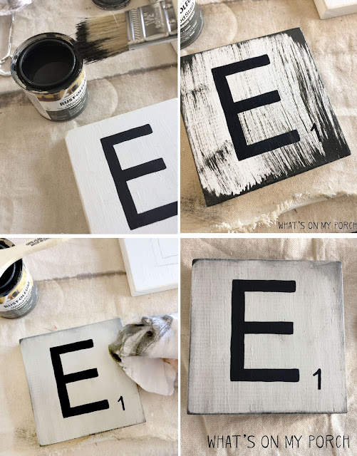 My Porch Prints DIY Scrabble Tile Wall Decor