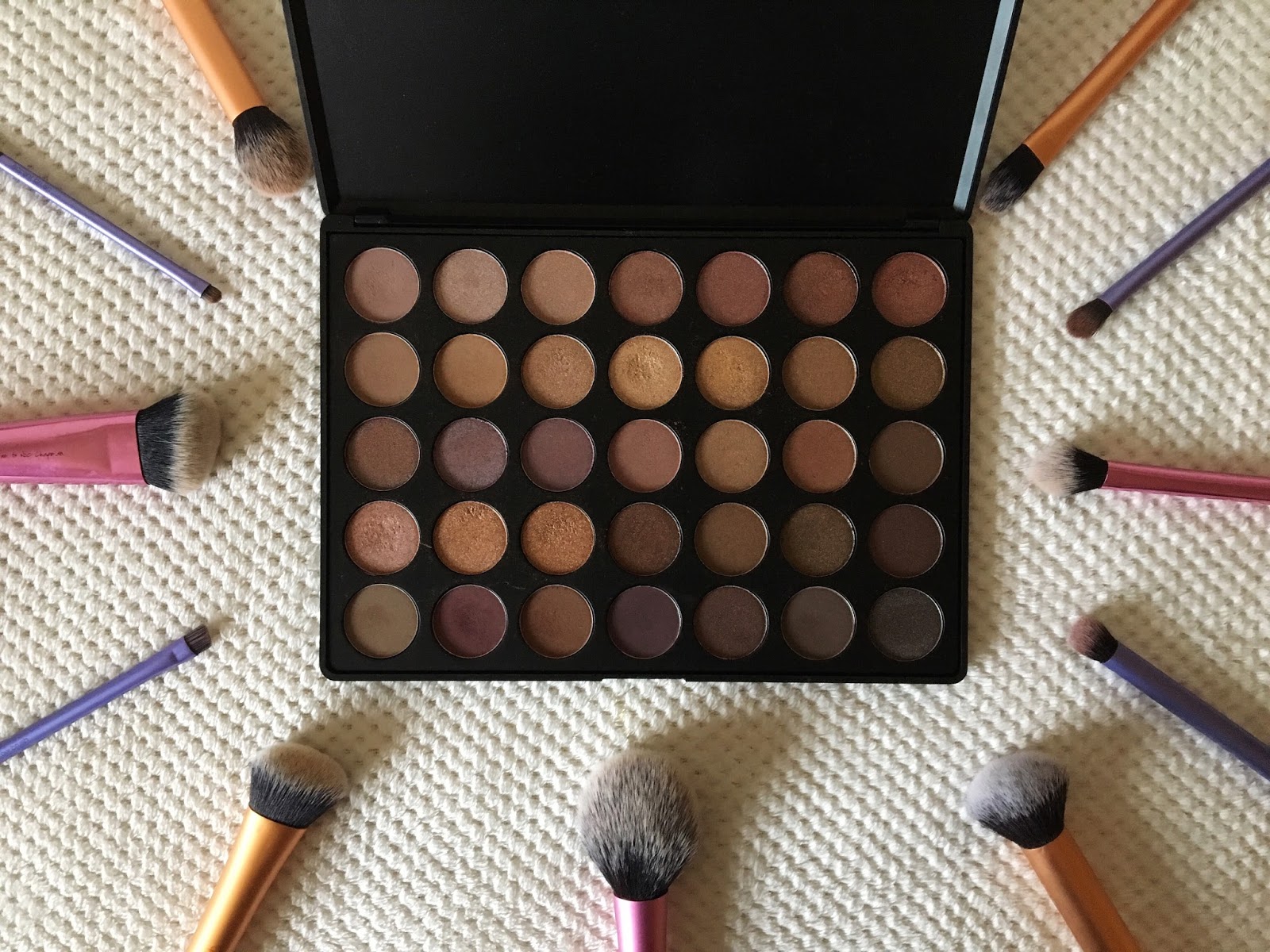 Morphe 35t Palette Review And Swatches Luxekate