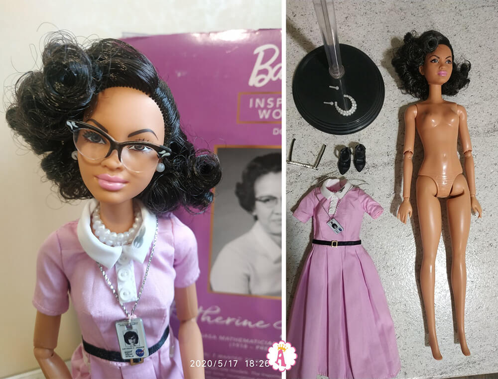 Коллекционная кукла Barbie Inspiring Women Кэтрин Джонсон Коллекционная кукла Barbie Inspiring Women Кэтрин Джонсон