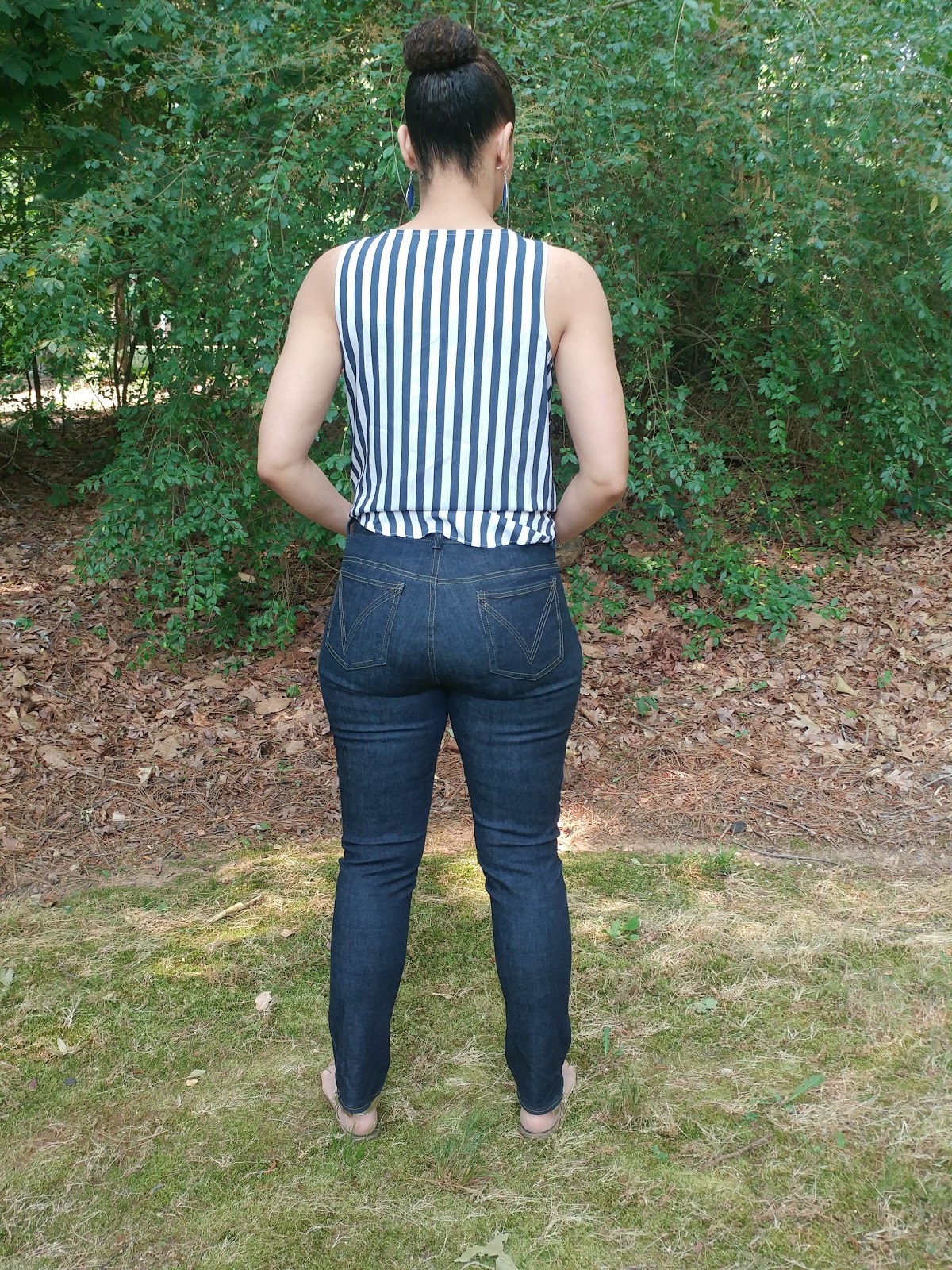 ginger jeans mid rise