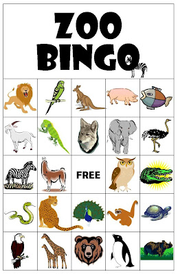 Relentlessly Fun, Deceptively Educational: Zoo BINGO (2 Ways to Play)