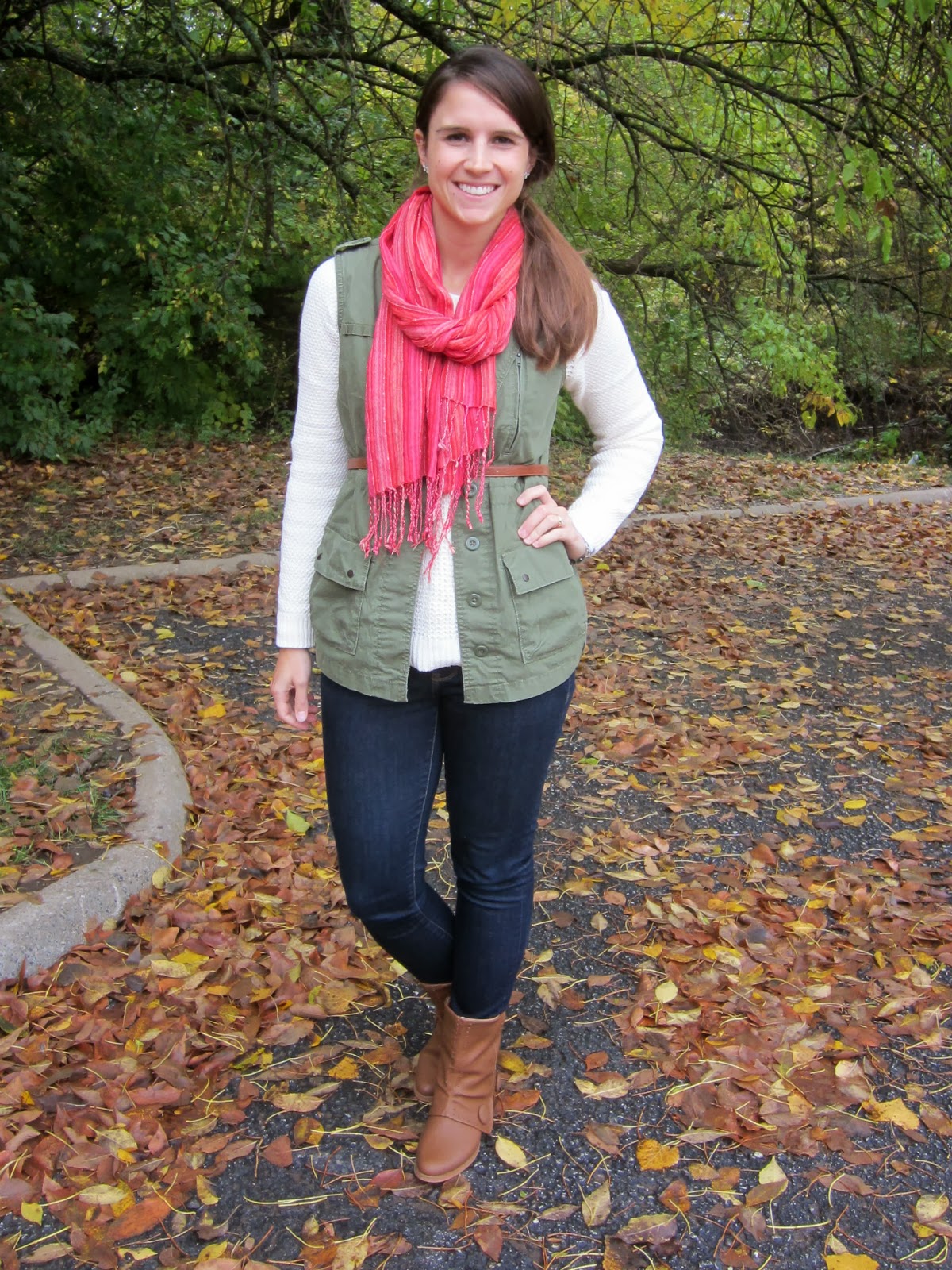 a journey in style: Pinspired: vest + scarf