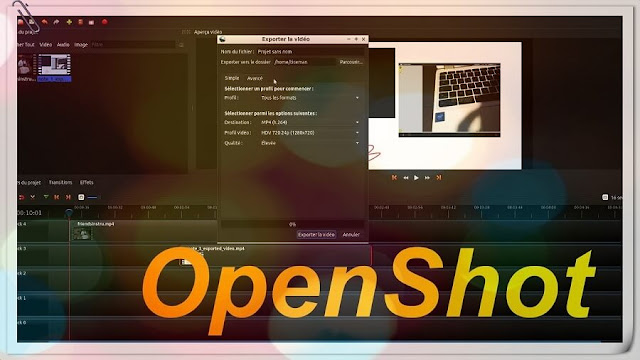 أفضل برنامج مونتاج فيديو مجاني للكمبيوتر شرح OpenShot