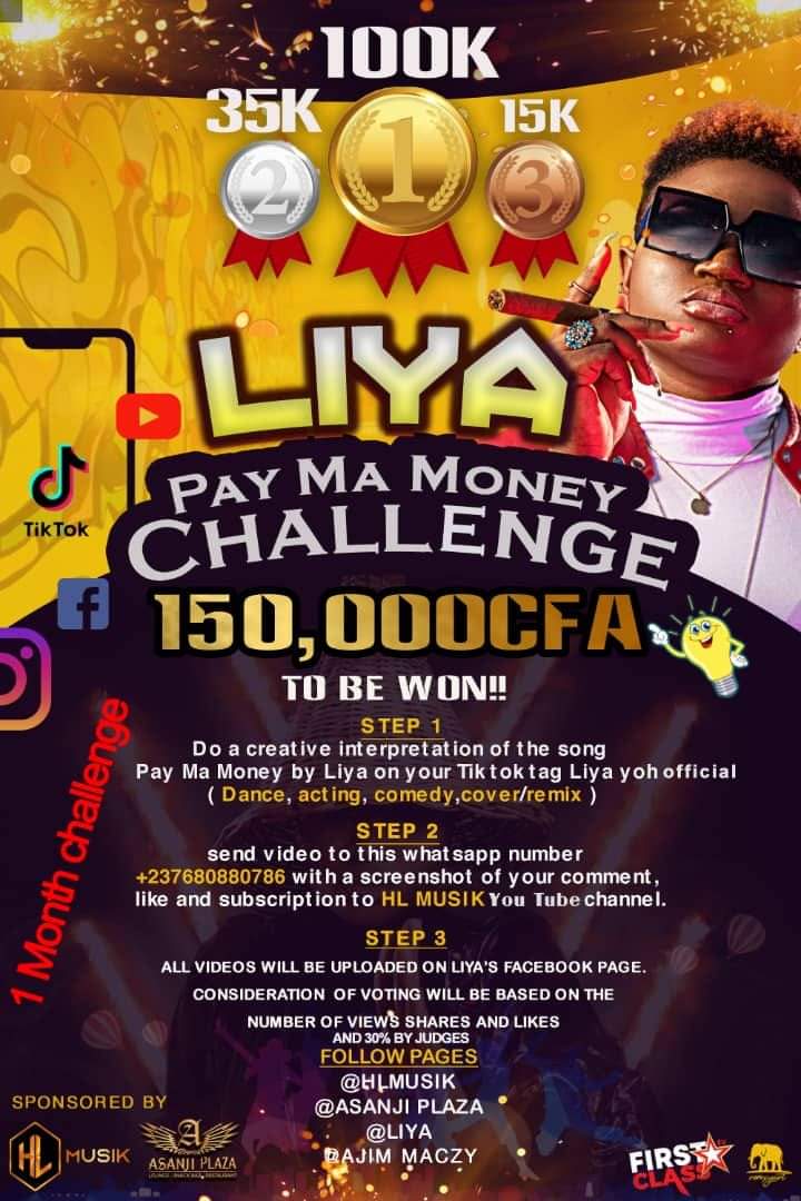 Ajim Maczy takes Liya's pa ma money Challenge award to 200000FCFA