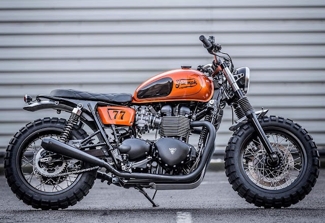Triumph Bonneville By Down & Out Cafe Racers Hell Kustom