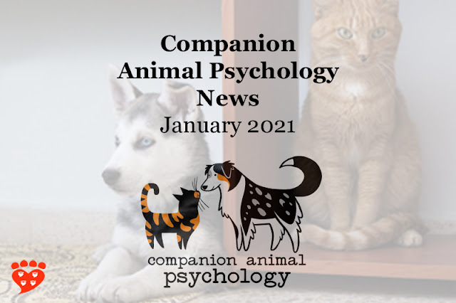 Companion Animal Psychology News January 2021