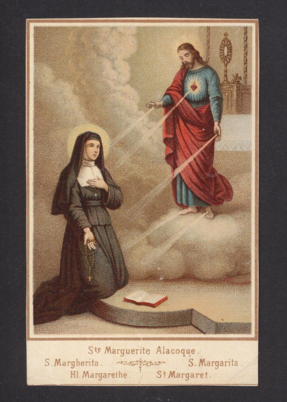 APOSTOLADO DE LA PIEDAD POPULAR NOVENA A SANTA MARGARITA DE ALACOQUE