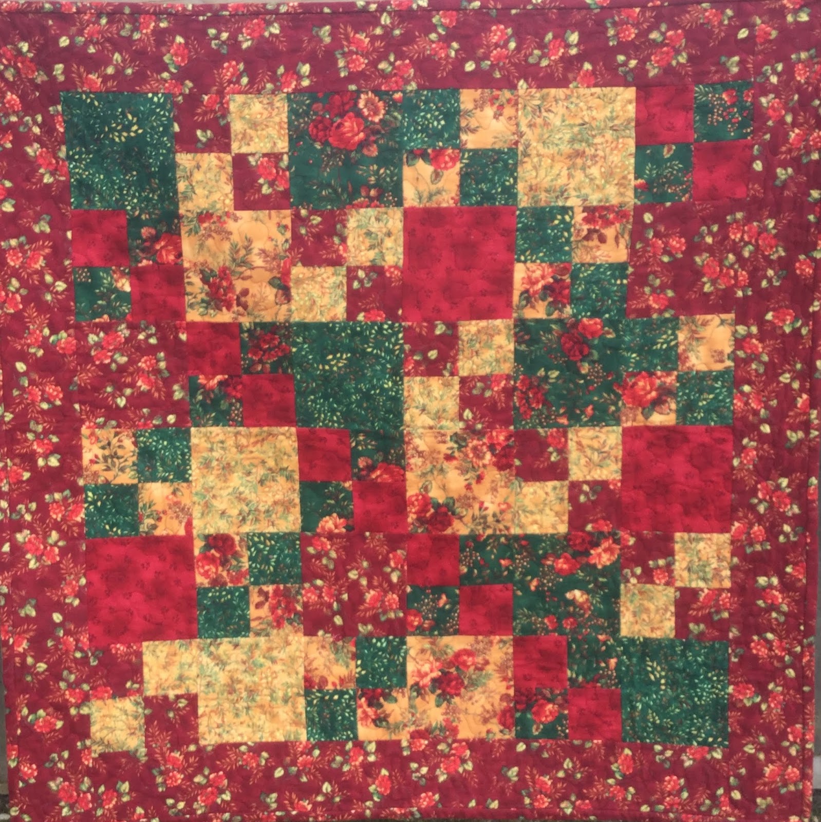 Julies Quilt Class Free Pattern Simple Comfort Lap Quilt
