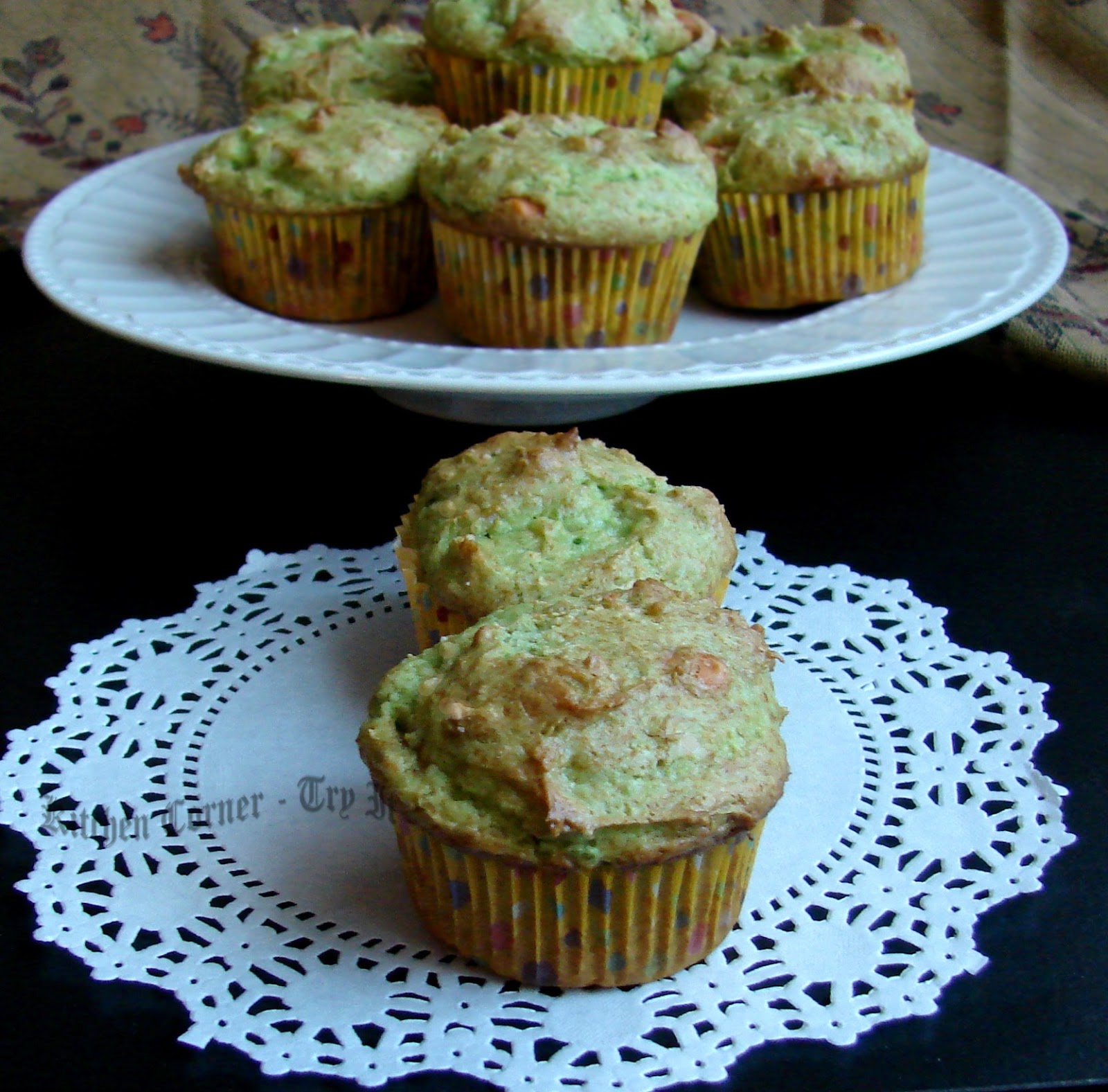 Avocado Honey Muffins