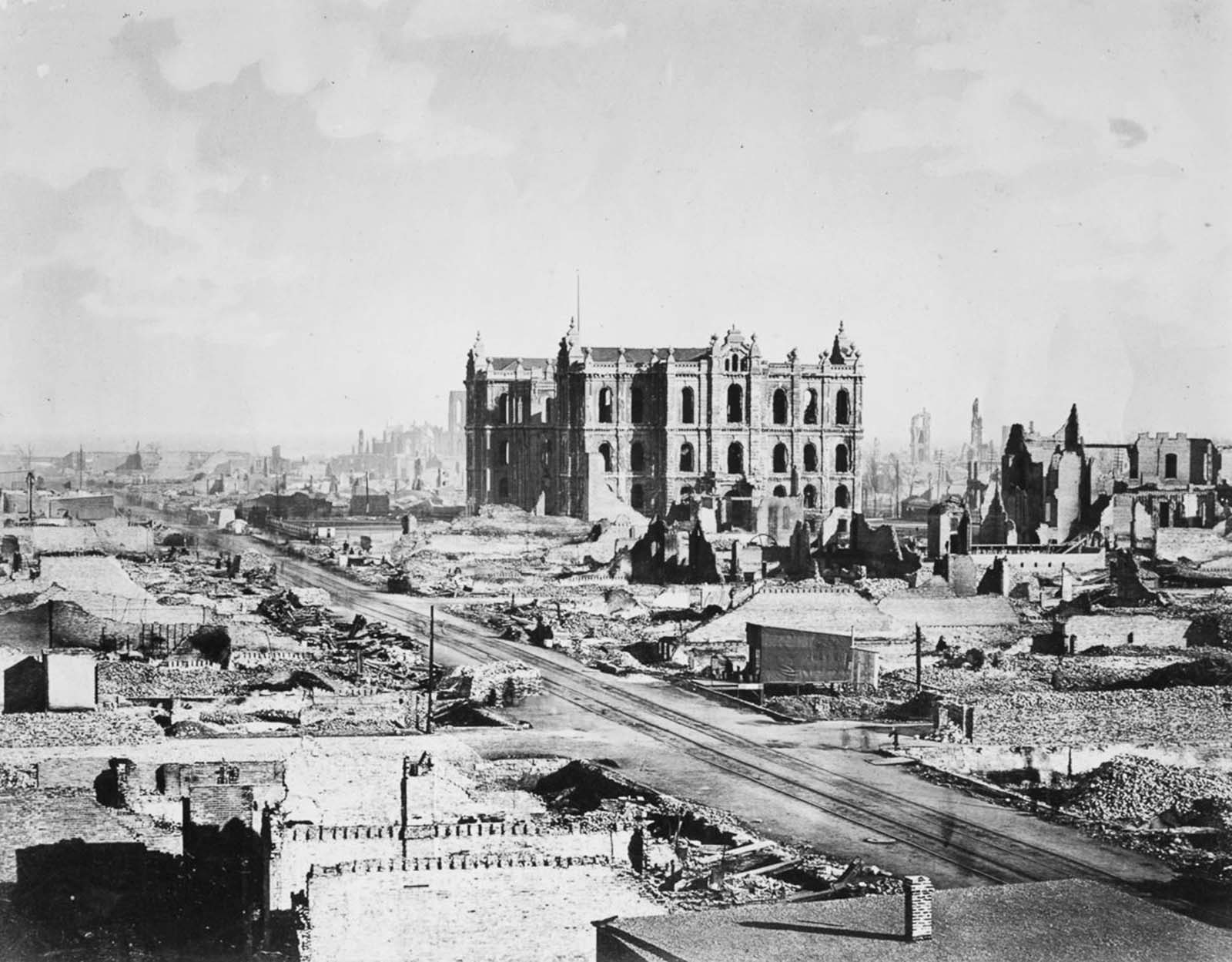 great chicago fire photos 1871