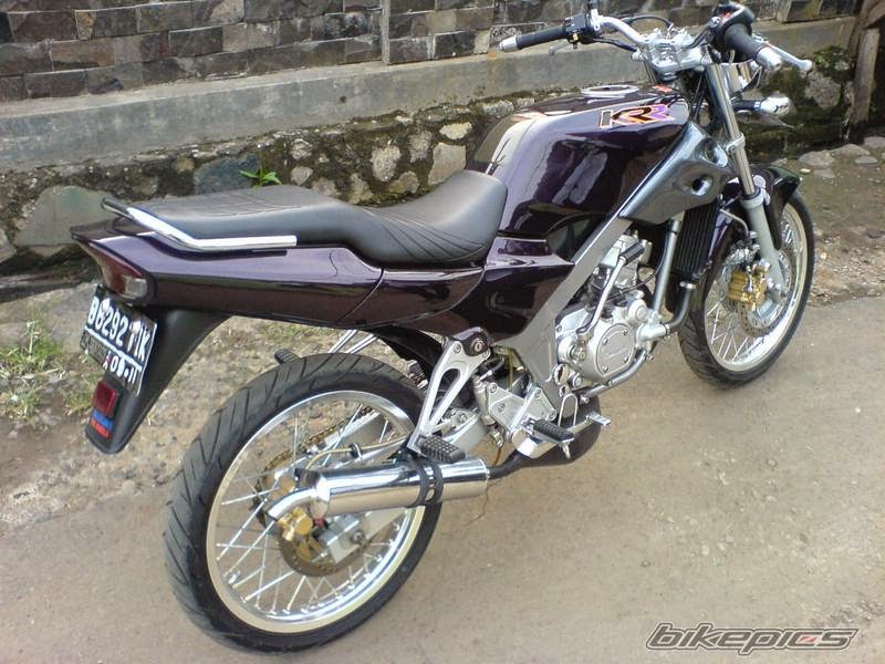 Modifikasi Tromol Ninja Kawasaki 150 R