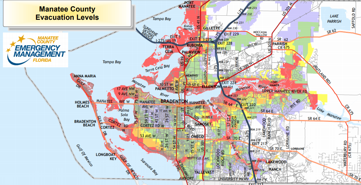 Lakewood Ranch FL Evacuation Zones - Flood%2Bevacuation