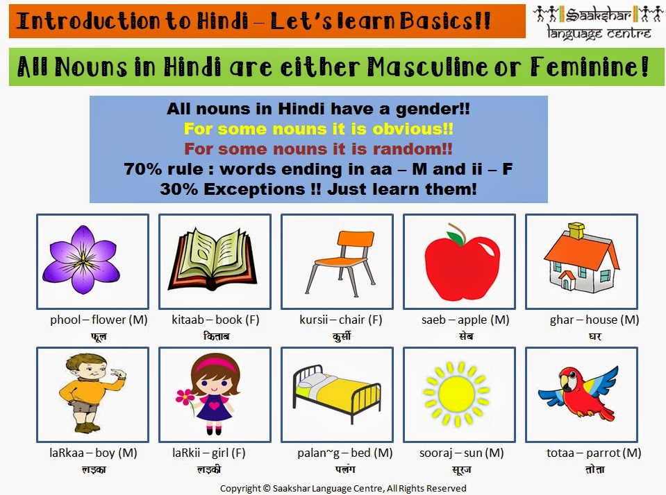 Types Of Nouns Worksheet In Hindi