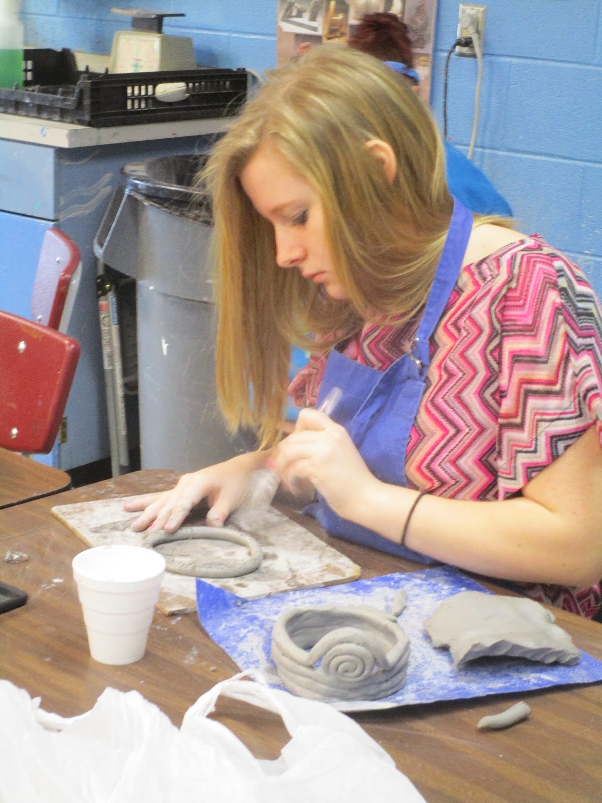 Coloring Outside the Lines Climax Springs High School students working
