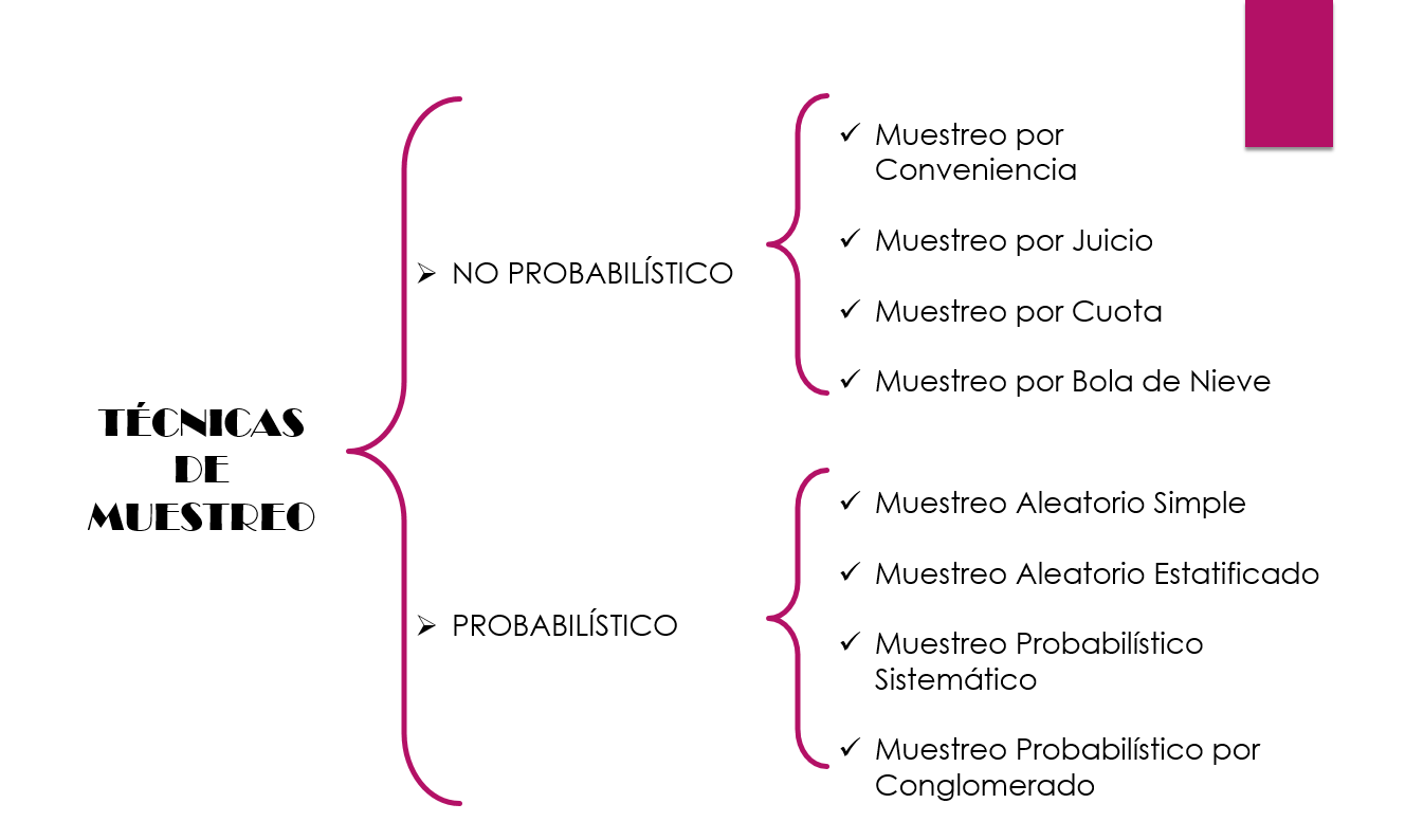ESTADÍSTICA INFERENCIAL - Técnicas de Muestreo