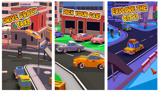 Taxi Run Mod Apk