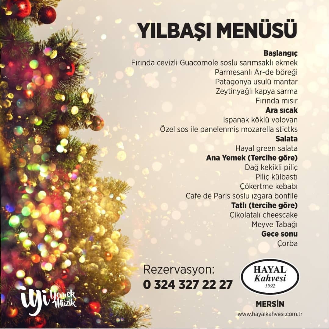 MERSİN YILBAŞI PROGRAMLARI 2020 MENÜ FİYATLARI Ne Kadara Yenir?
