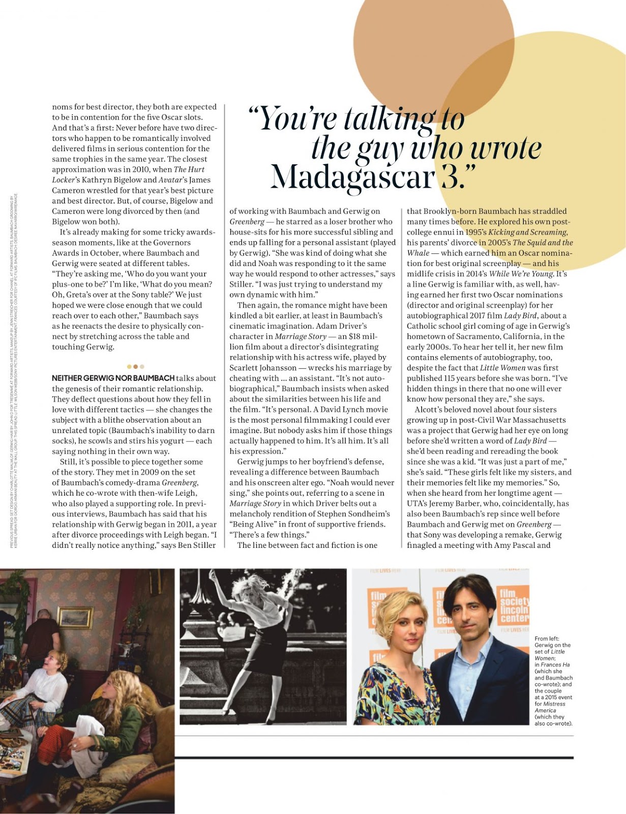 Greta Gerwig – The Hollywood Reporter 12/13/2019 Issue