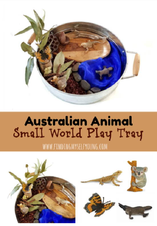 Australian Animal World Tray | Myself Young