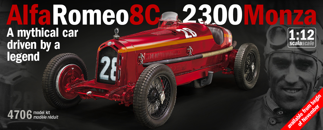 The Modelling News Preview Italeri S New Tool 1 12th Scale Alfa Romeo 8c 2300 Monza