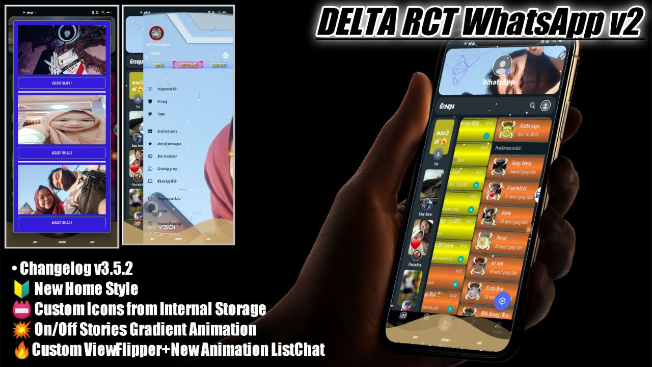 Download Whatsapp Mod Delta 2021