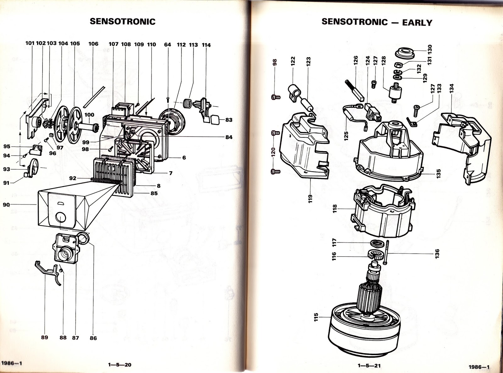 Hoover Service Manual 1987