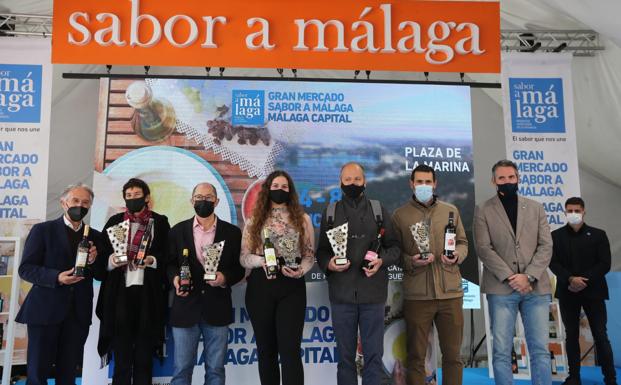 Entrega de los premios del  VII Concurso de Vinos con D.O. Málaga y Sierras de Málaga