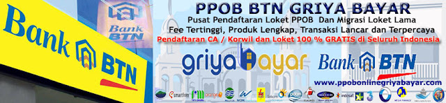 Loket PPOB Online BTN Griya Bayar