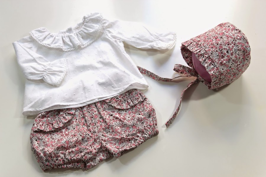 patrones de capota gratis. Patrones ropa de bebe gratis.