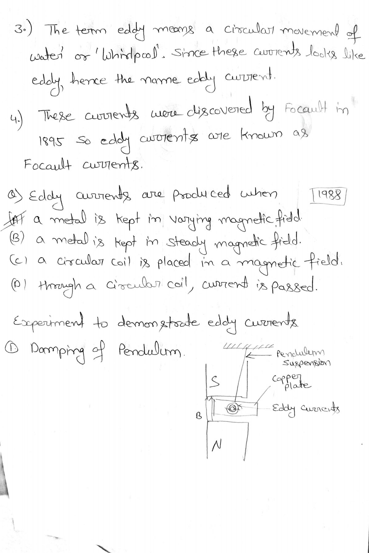 Induction class 12 notes Studypur