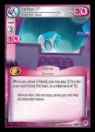 My Little Pony DJ Pon-3, Feel the Beat Seaquestria and Beyond CCG Card