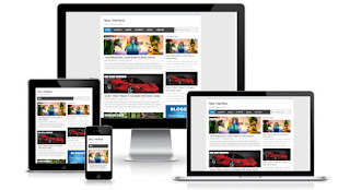 New interface blogger template