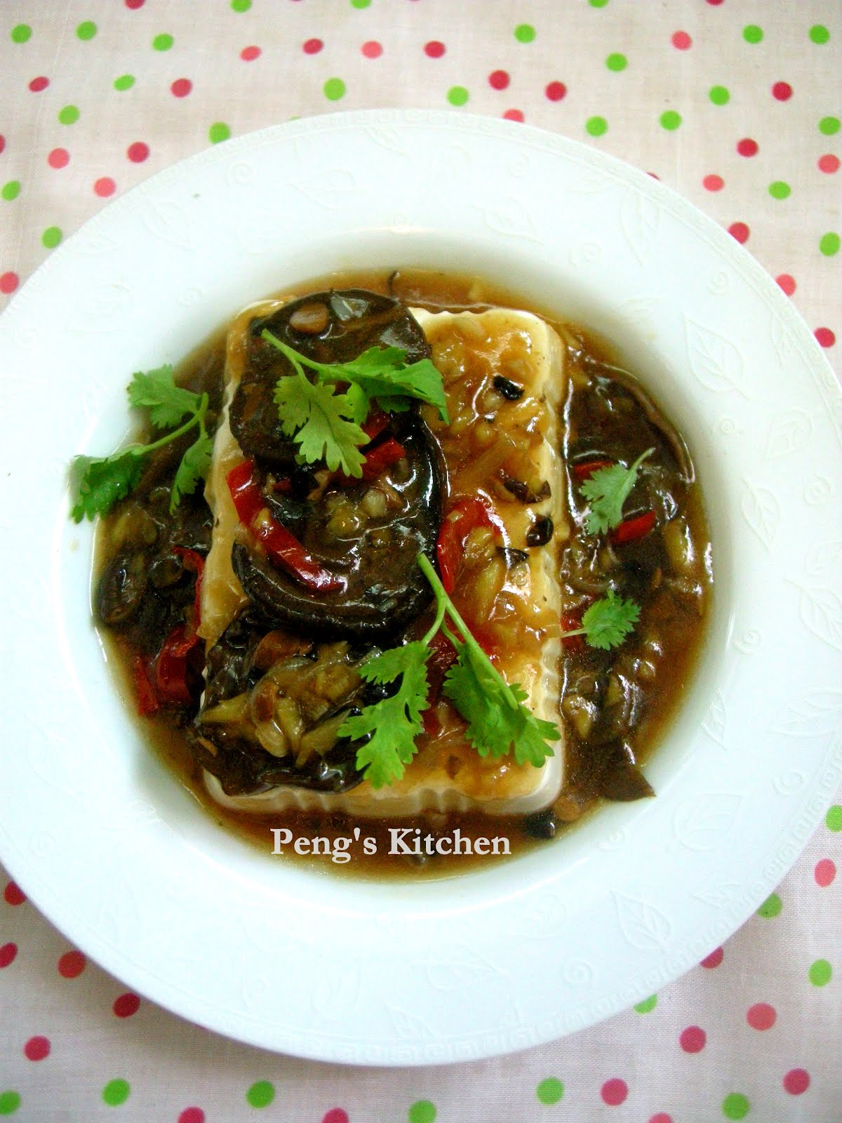 Peng's Kitchen Tofu & Mushroom in Chilli Bean Sauce