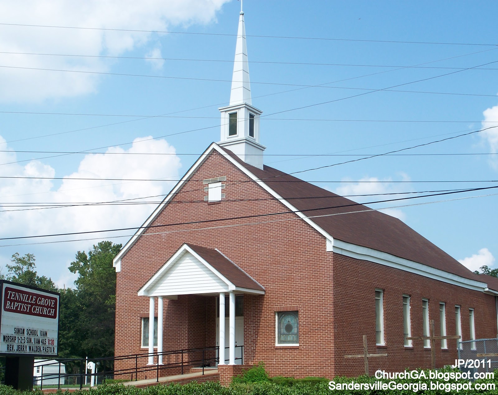 GA. FL. AL. CHURCH First Baptist Catholic Methodist Presbyterian