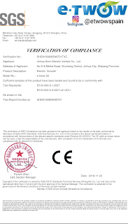 Certificado E-twow