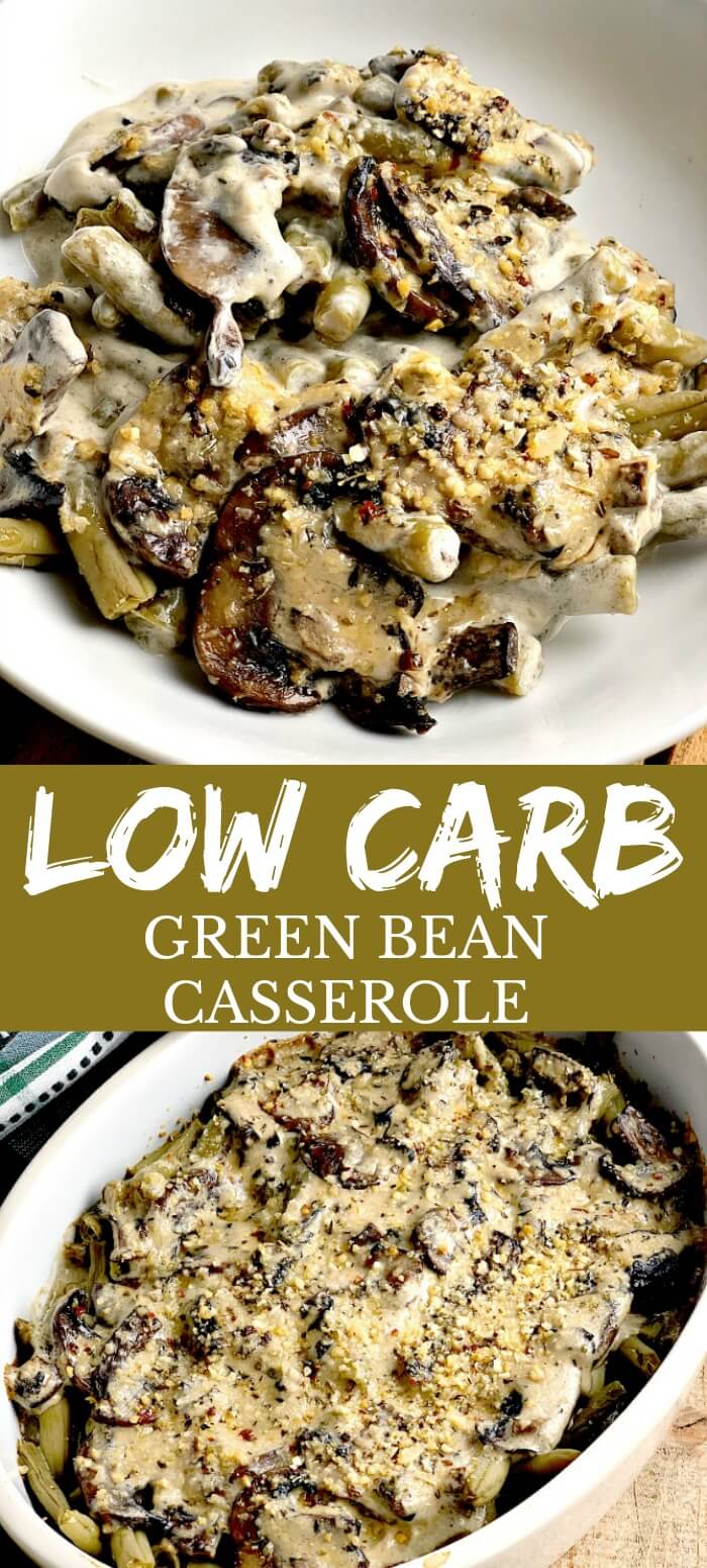 Low Carb Green Bean Casserole Bobbi's Kozy Kitchen
