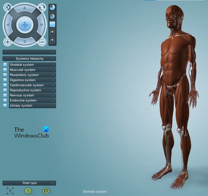 Software de anatomía humana AnatronicaPro