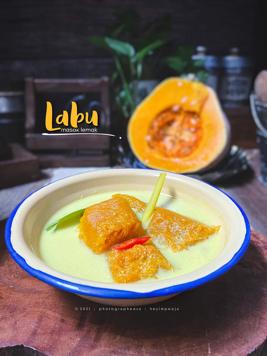 Labu Masak Lemak Simple