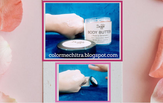 COLORMECHITRA Deyga Body Butter – Rose and Geranuim
