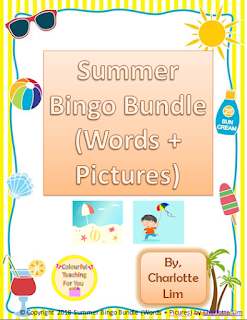 https://www.teacherspayteachers.com/Product/Summer-Bingo-BUNDLE-pictures-words-3826206